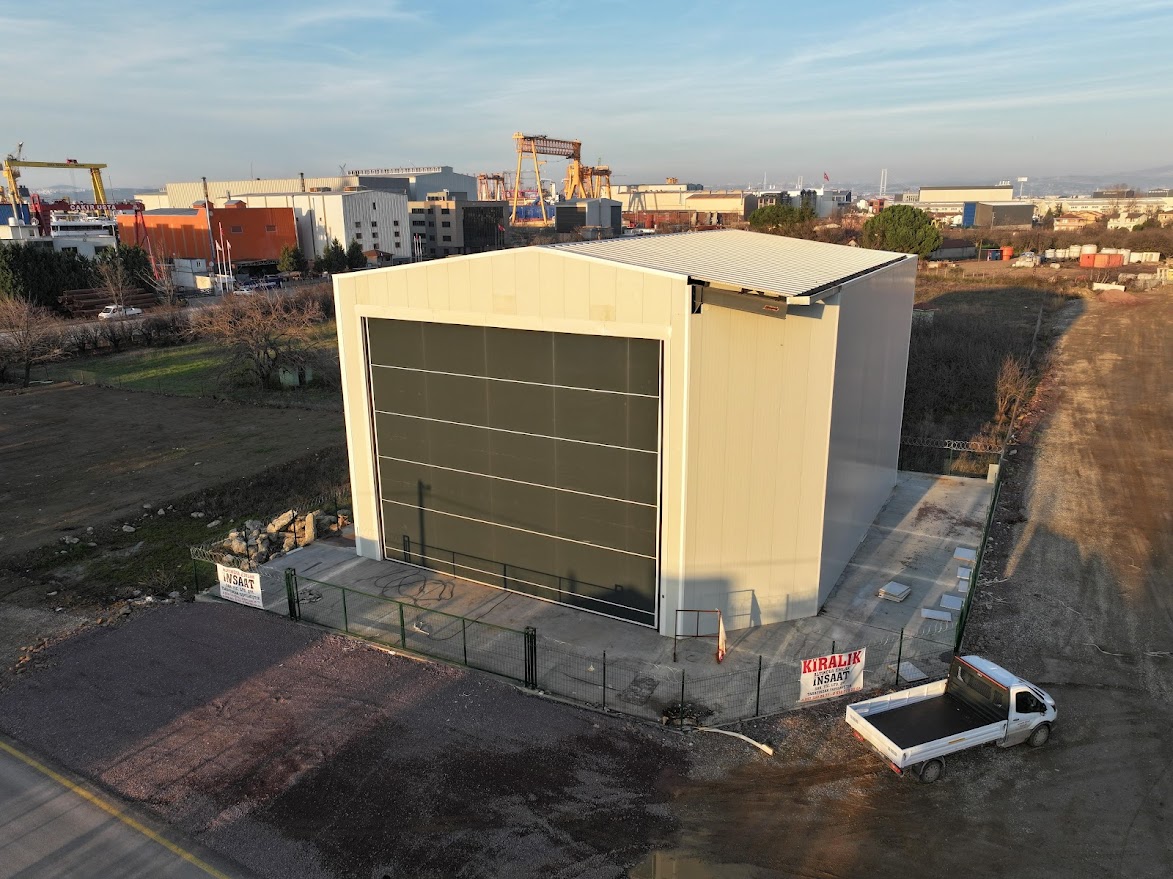 400 M² Çelik Yapı İnşaatı