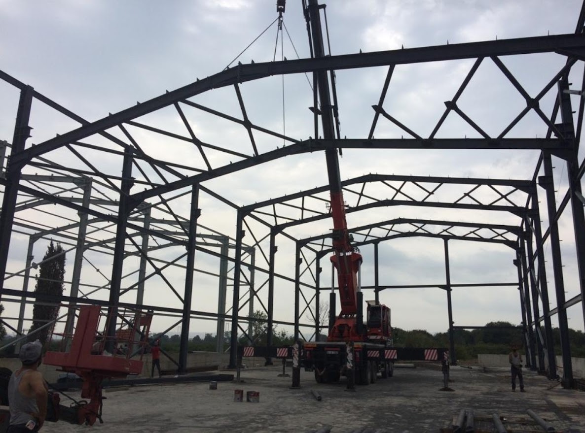 1035 M² Çelik Yapı Depo / Hangar