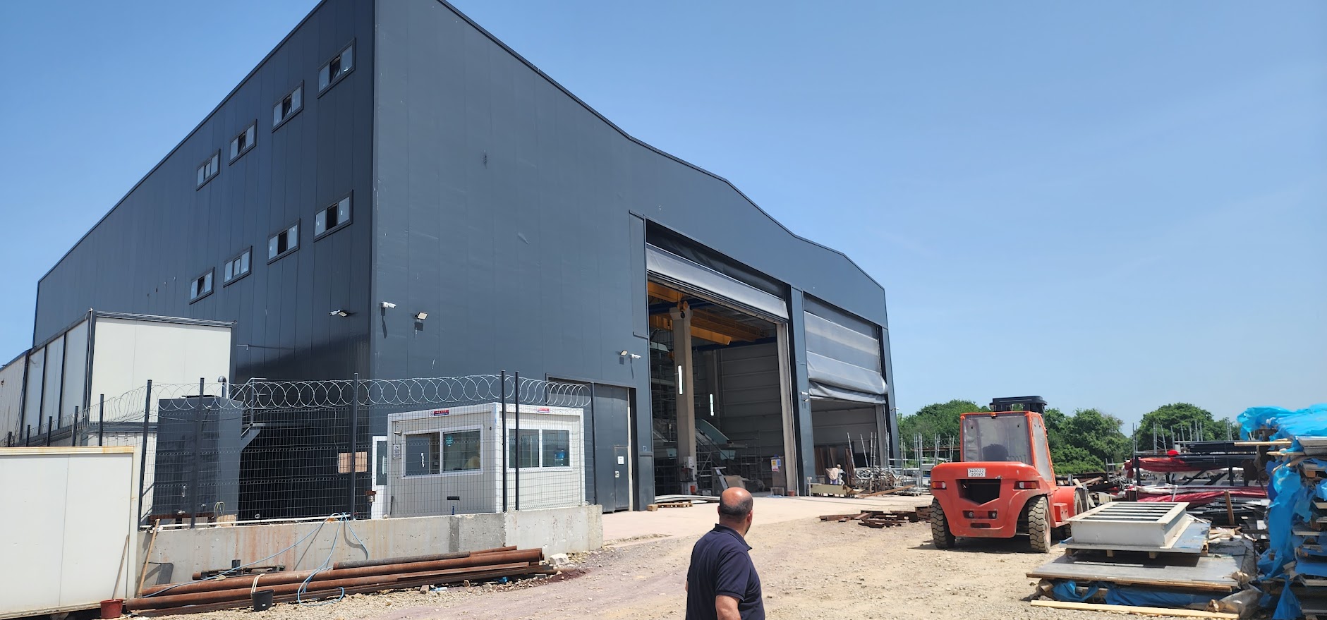 1800 M² Prefabrik Yapı İnşaatı