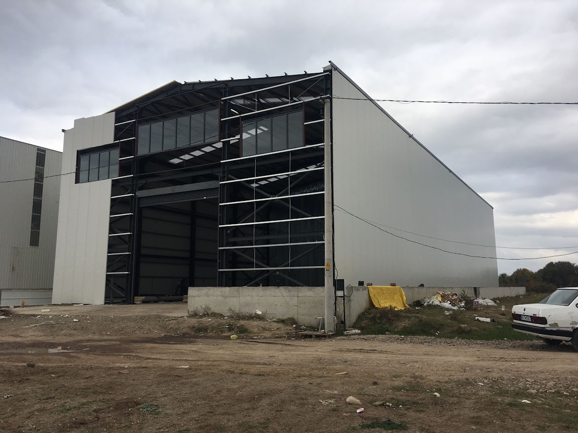 1035 M² Çelik Yapı Depo / Hangar