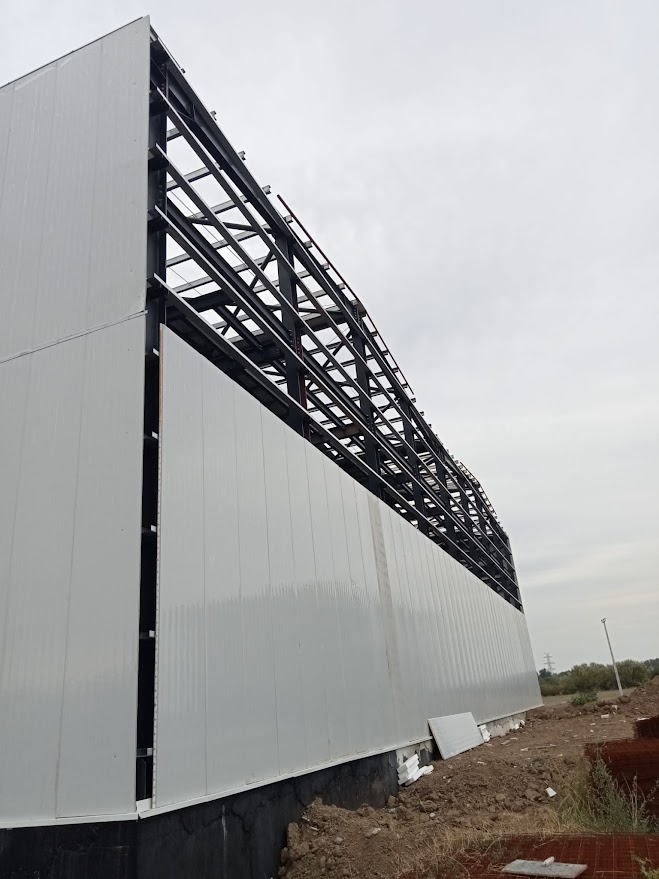 1300 M² 2 Hangarlı Çelik Yapı 