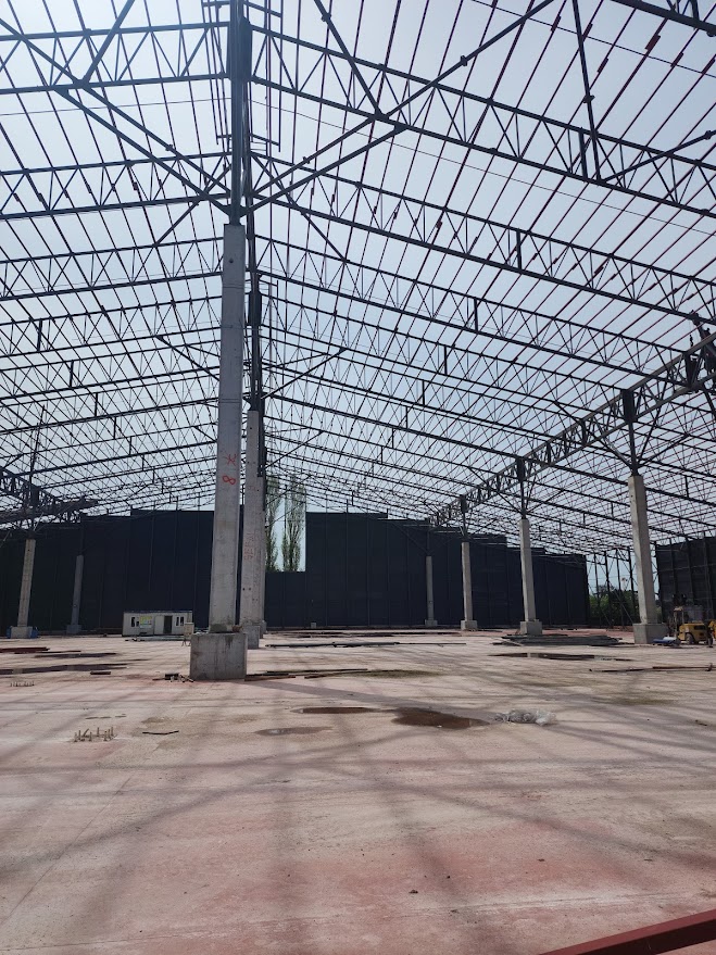 10.100 M² Kapalı Alan Çelik Yapı İnşaatı