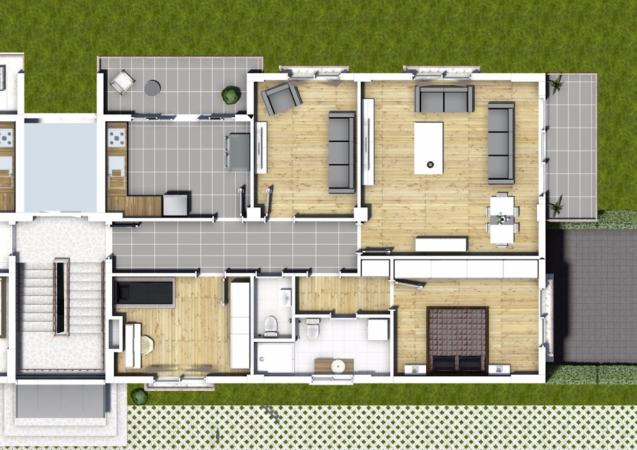 1150 M² 4 Katlı 8 Daireli Lüx Apartman