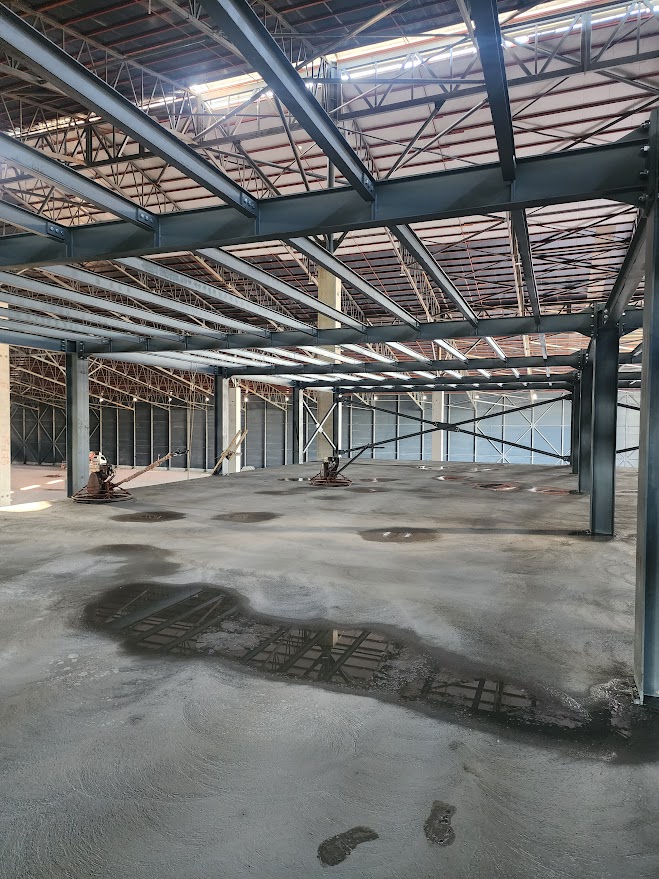 10.100 M² Kapalı Alan Çelik Yapı İnşaatı