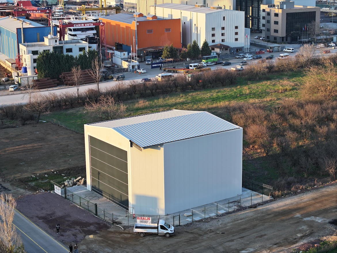 400 M² Çelik Yapı İnşaatı
