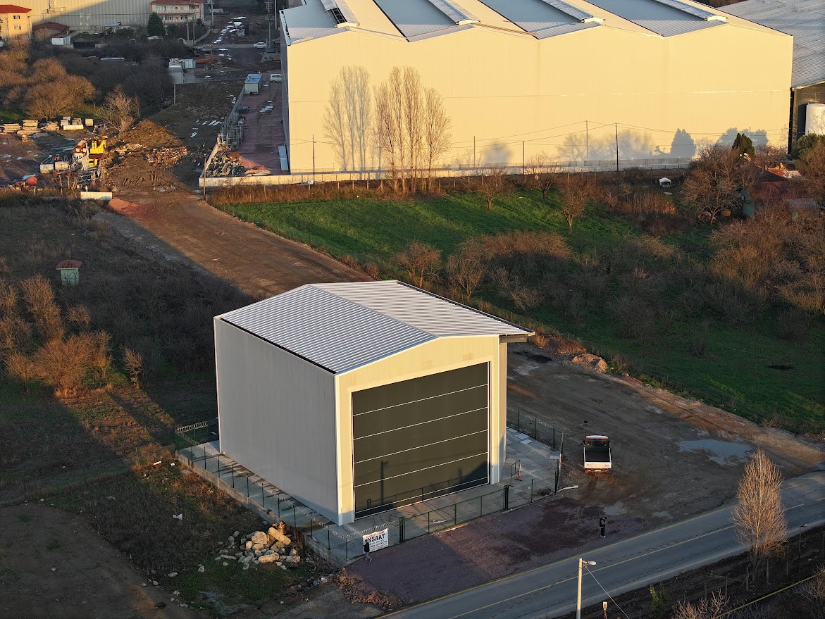 400 M² Çelik Yapı İnşaatı