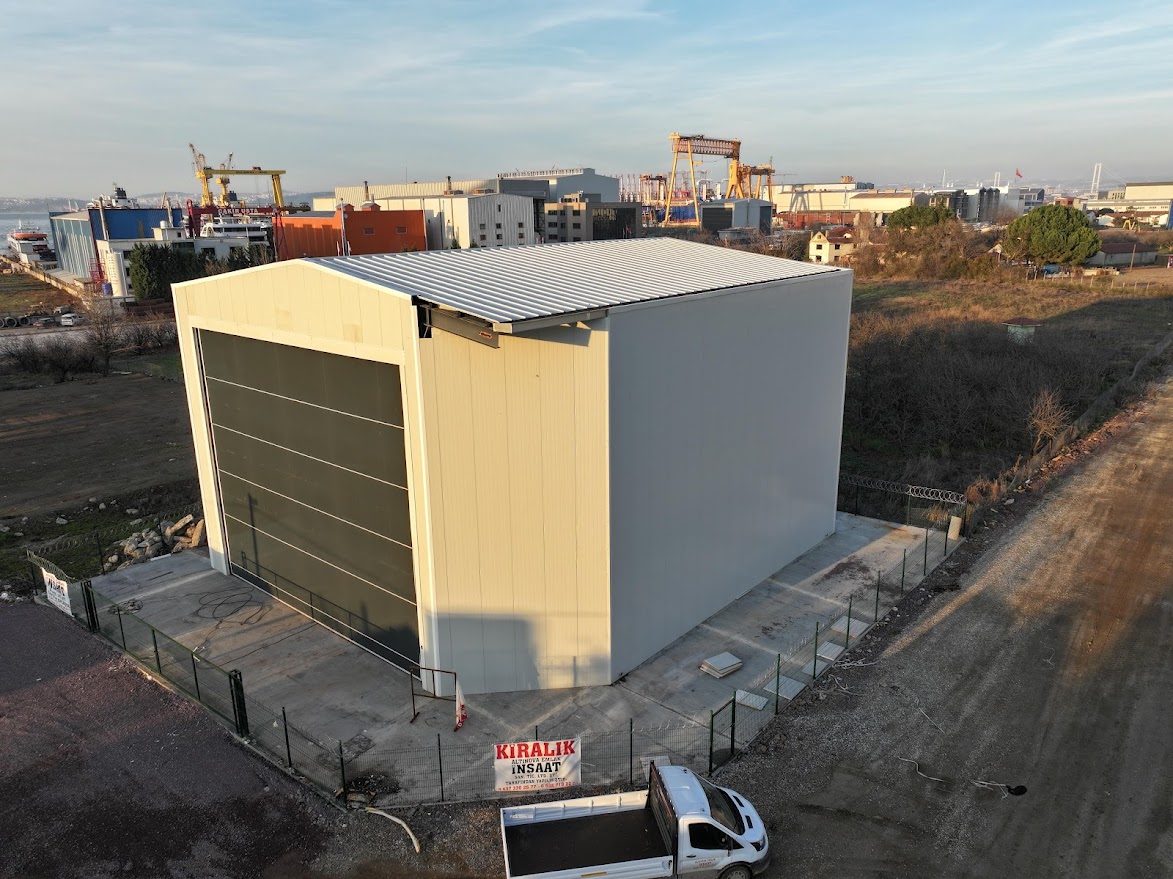 400 M² Çelik Yapı İnşaatı