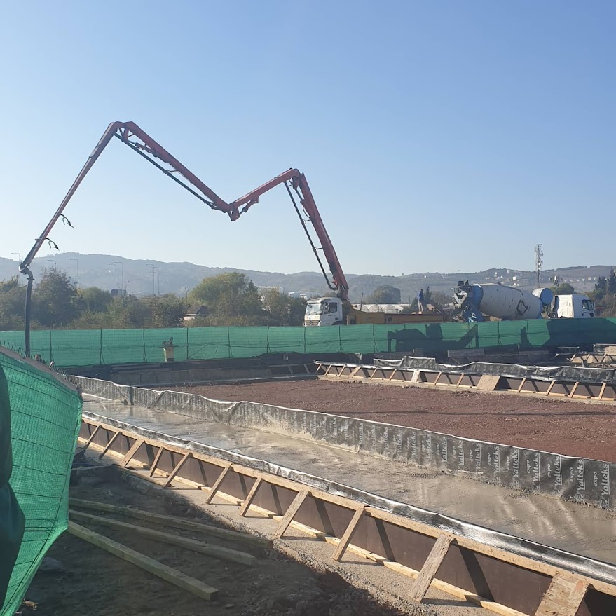 1800 M² Prefabrik Yapı İnşaatı