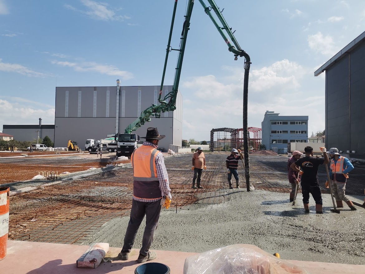 9700 M² 4 Hangarlı Çelik Yapı