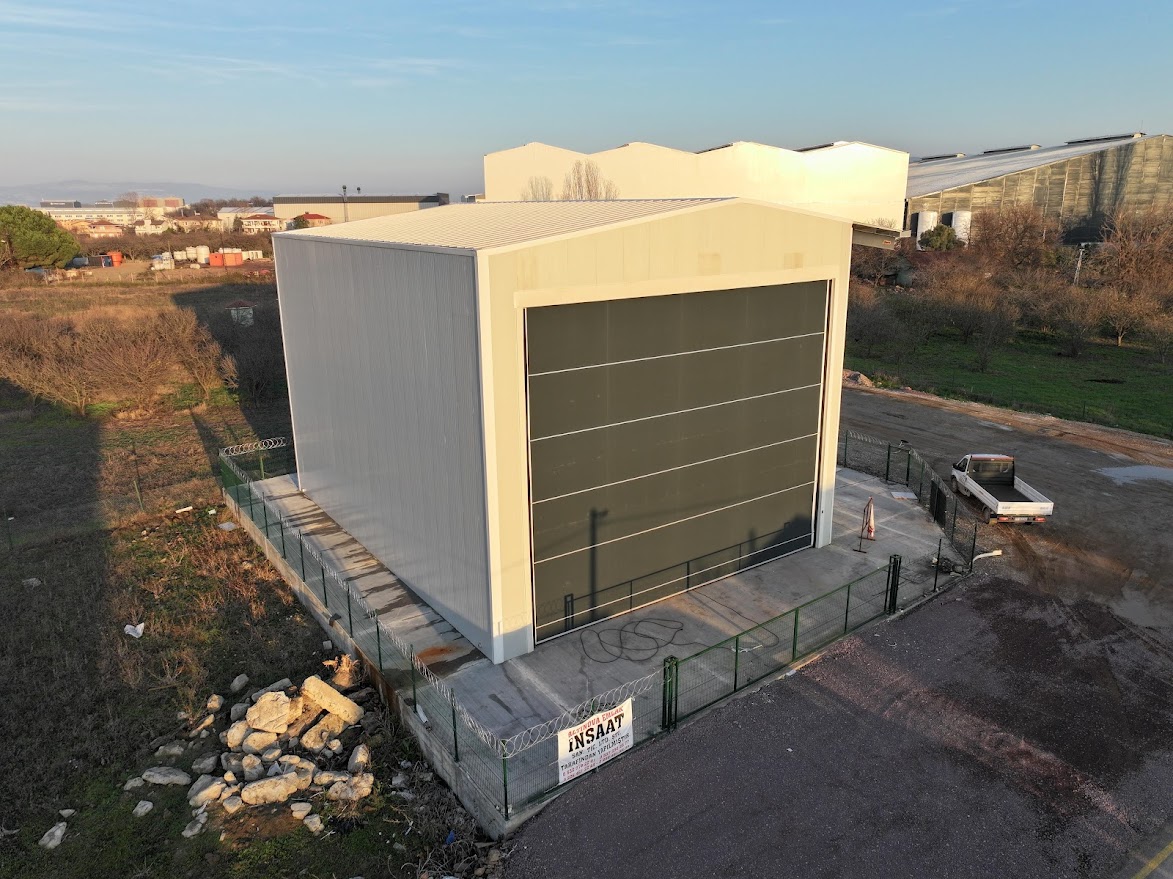 400 M² Çelik Yapı İnşaatı