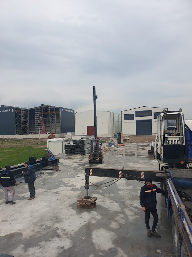 1045 M² Çelik Yapı Hangar