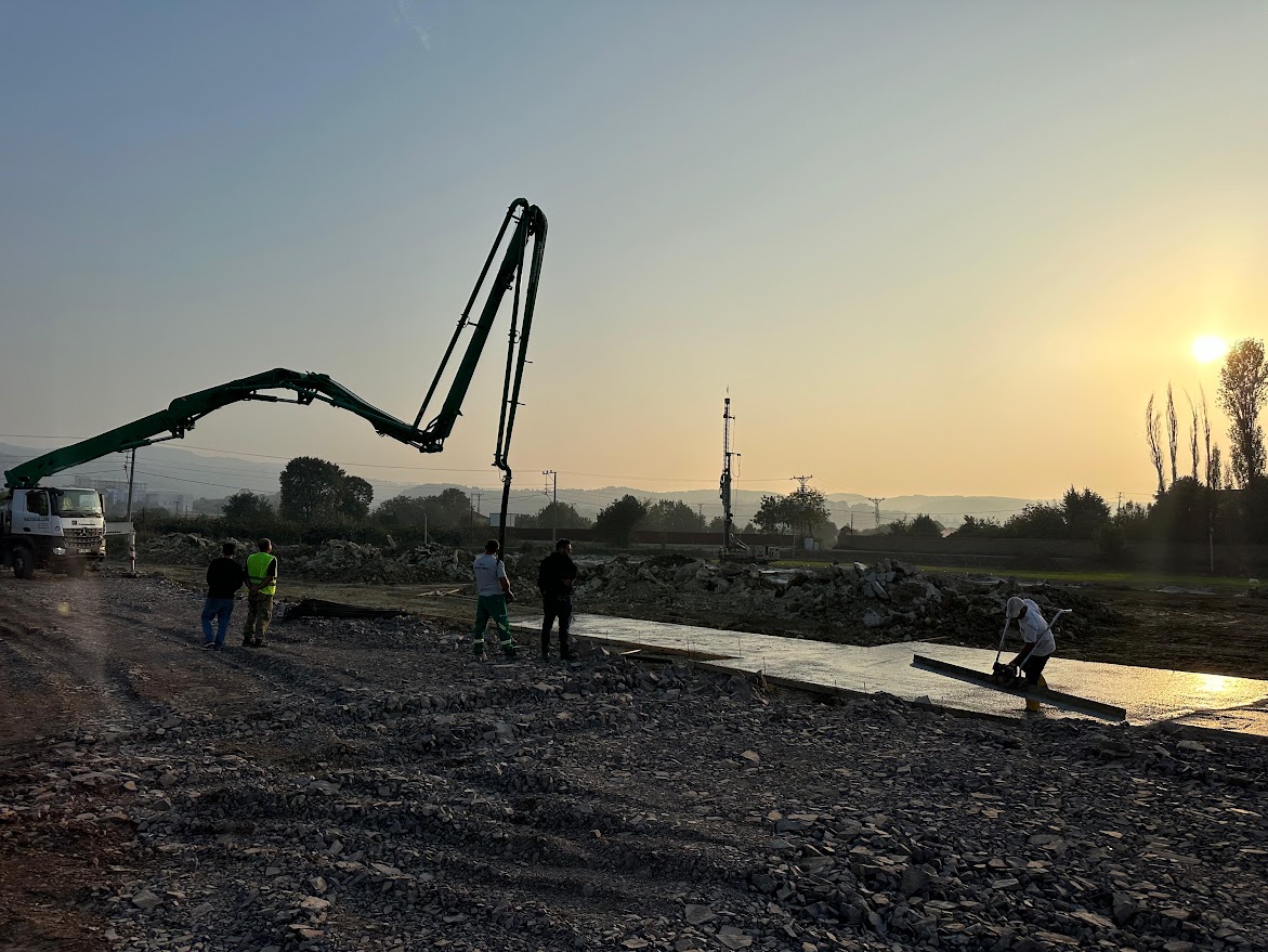 10.100 M² Kapalı Alan Çelik Yapı İnşaatı