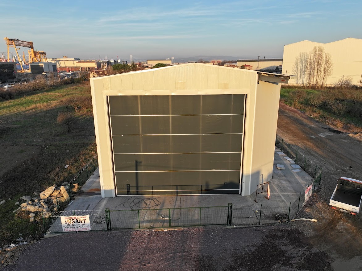 400 M² Çelik Yapı İnşaatı