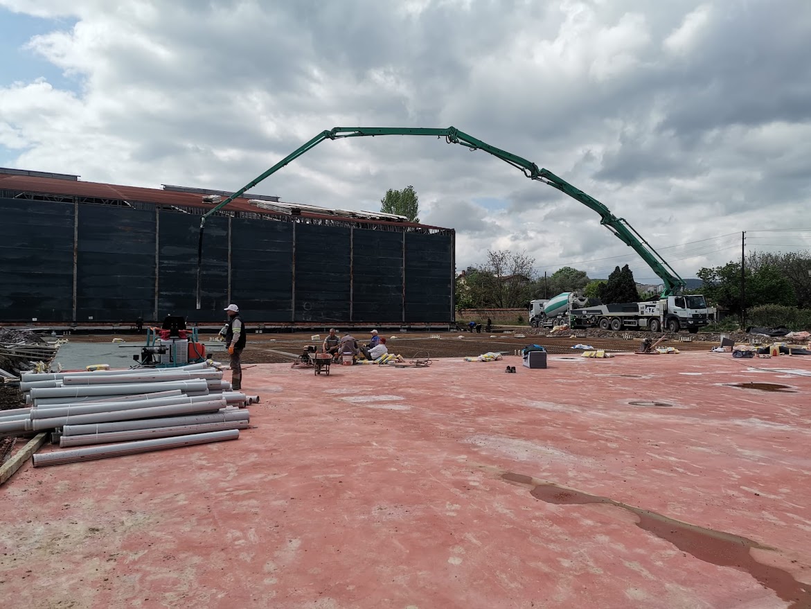 9700 M² 4 Hangarlı Çelik Yapı