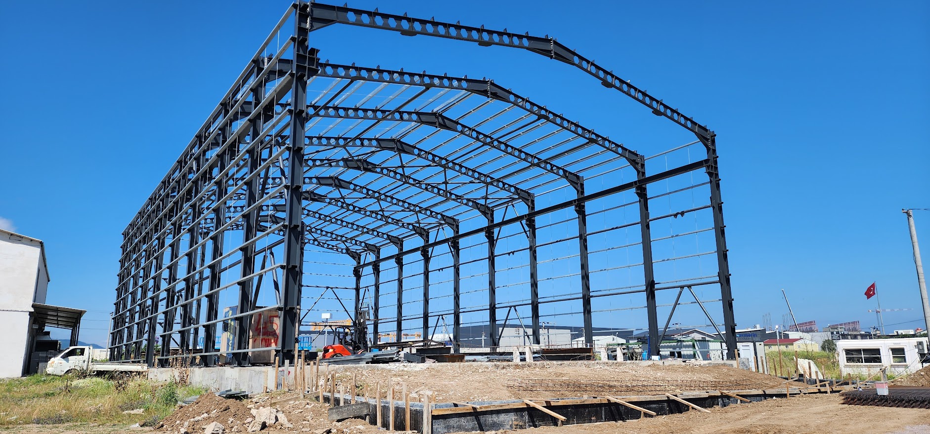 1045 M² Çelik Yapı Hangar