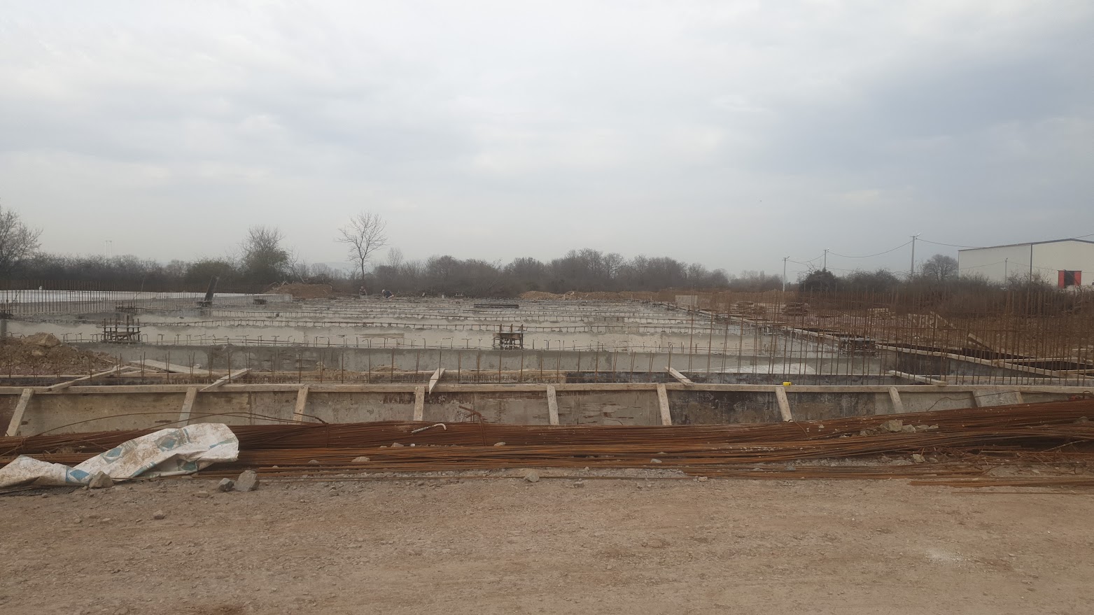 1035 M² Çelik Yapı Depo / Hangar