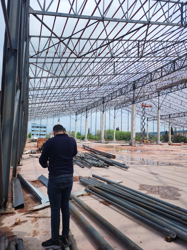 9700 M² 4 Hangarlı Çelik Yapı