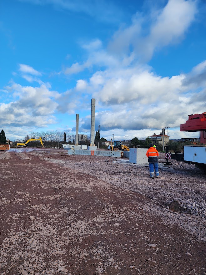 10.100 M² Kapalı Alan Çelik Yapı İnşaatı