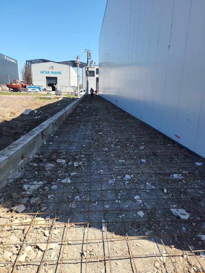 1045 M² Çelik Yapı Hangar