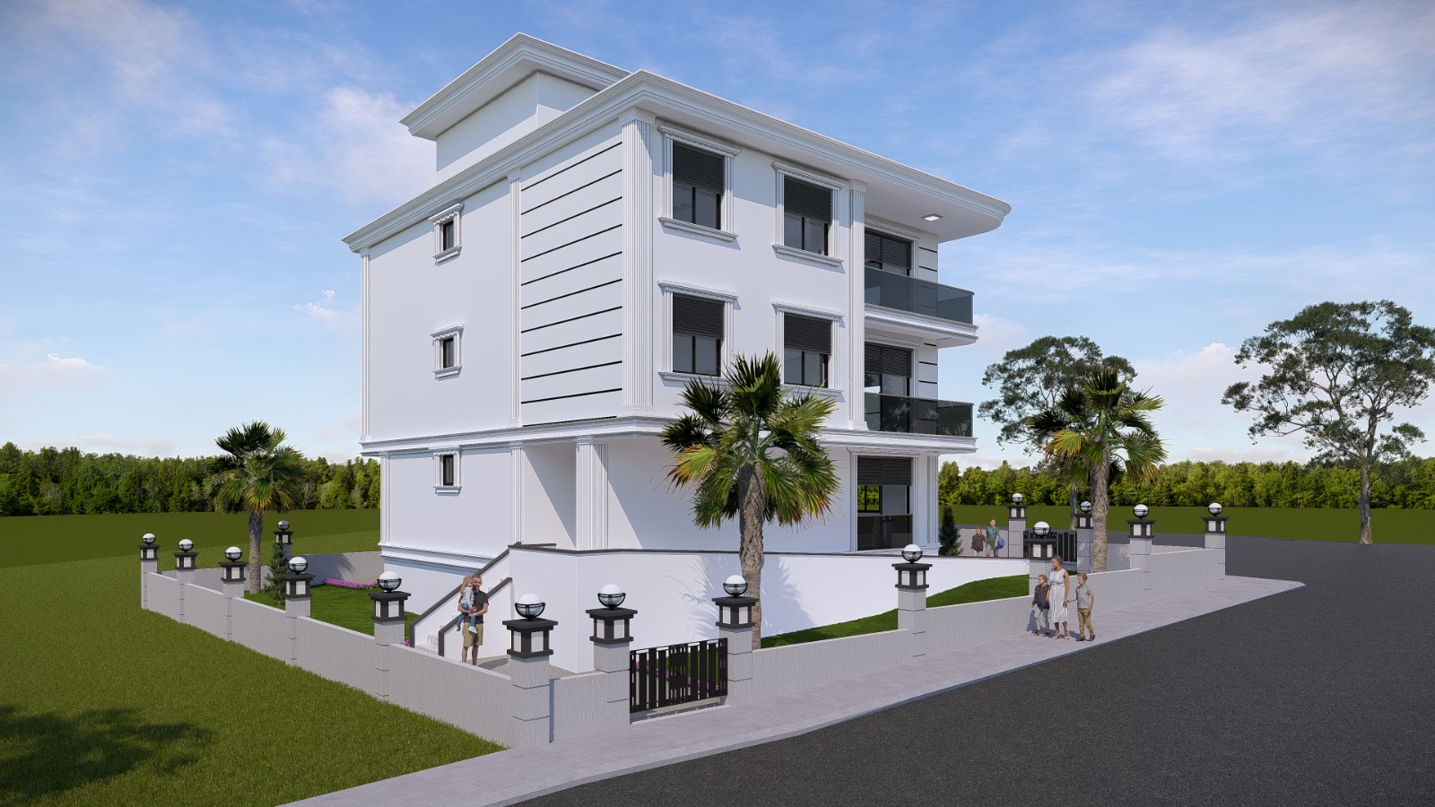 520 M² 5 Dairelik Proje