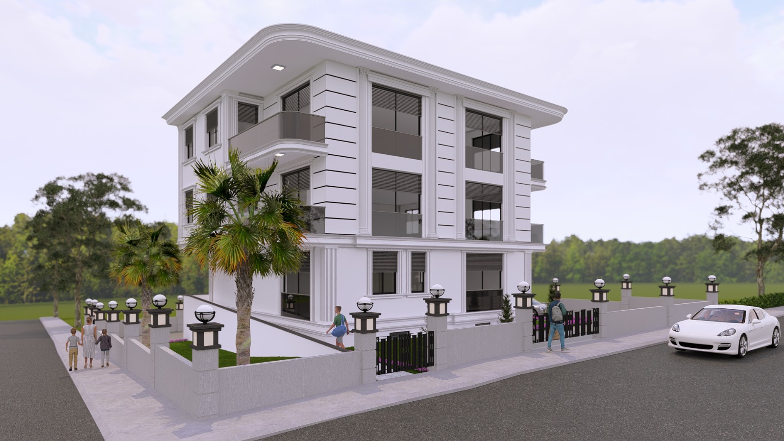 520 M² 5 Dairelik Proje