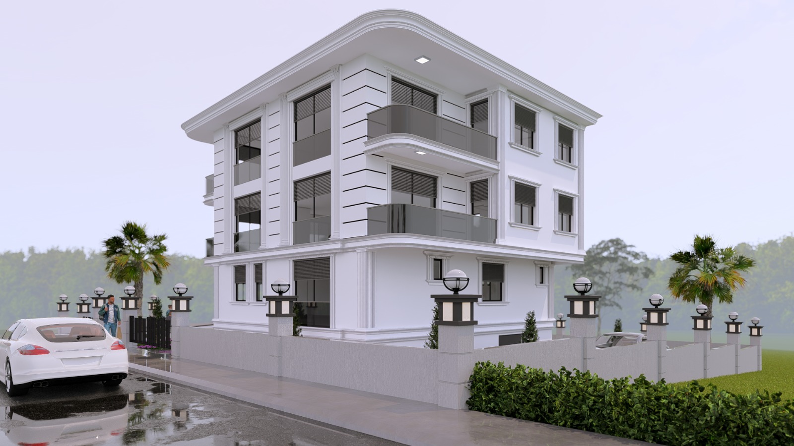 520 M² 5 Dairelik Proje