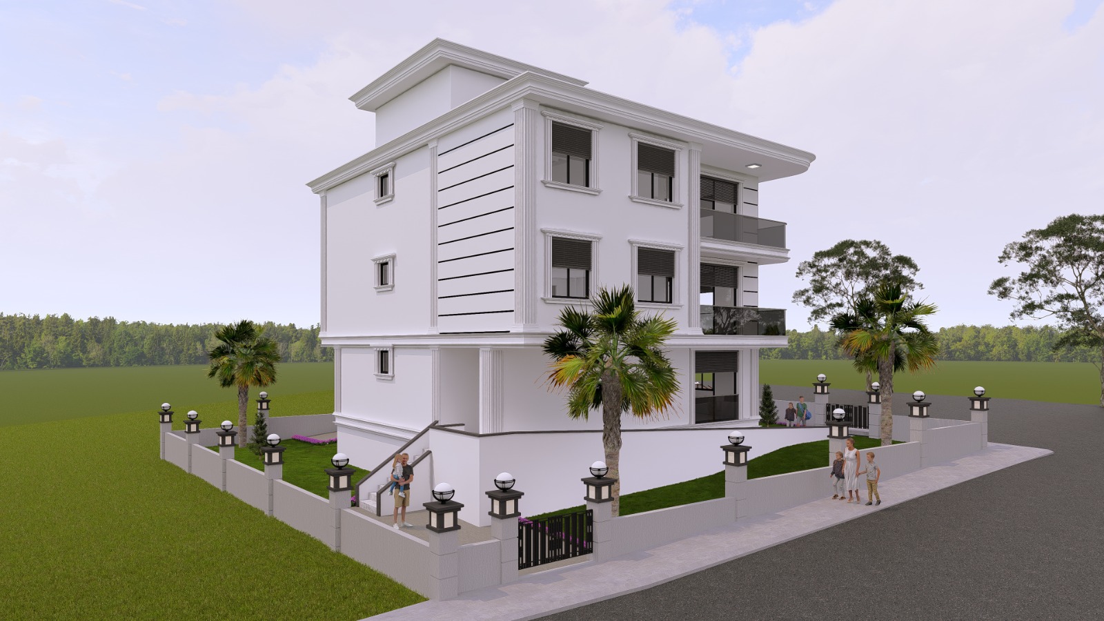 520 M² 5 Dairelik Proje