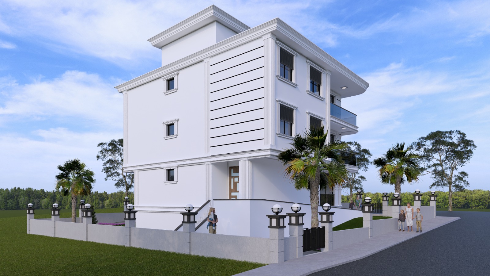 520 M² 5 Dairelik Proje