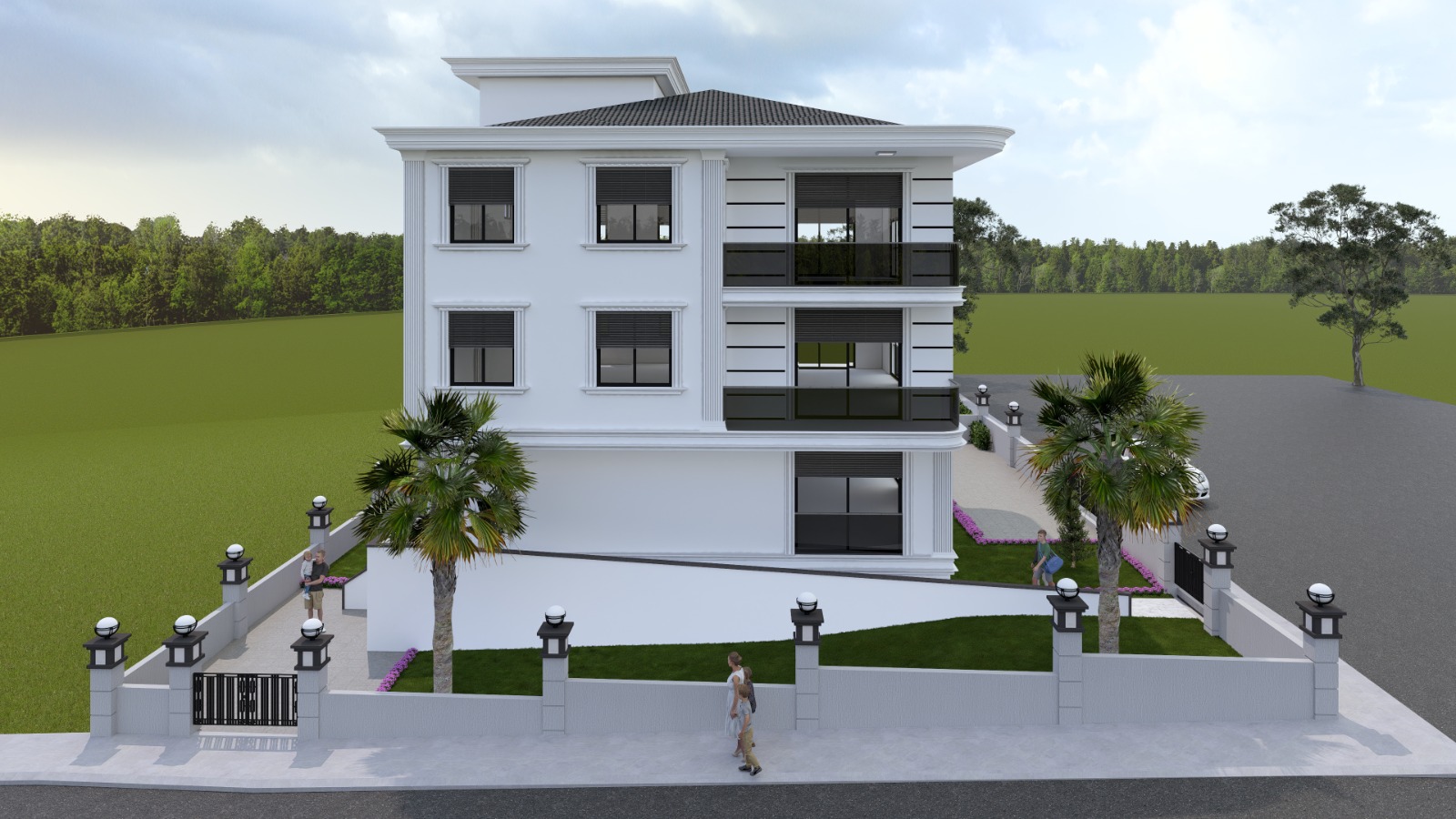520 M² 5 Dairelik Proje