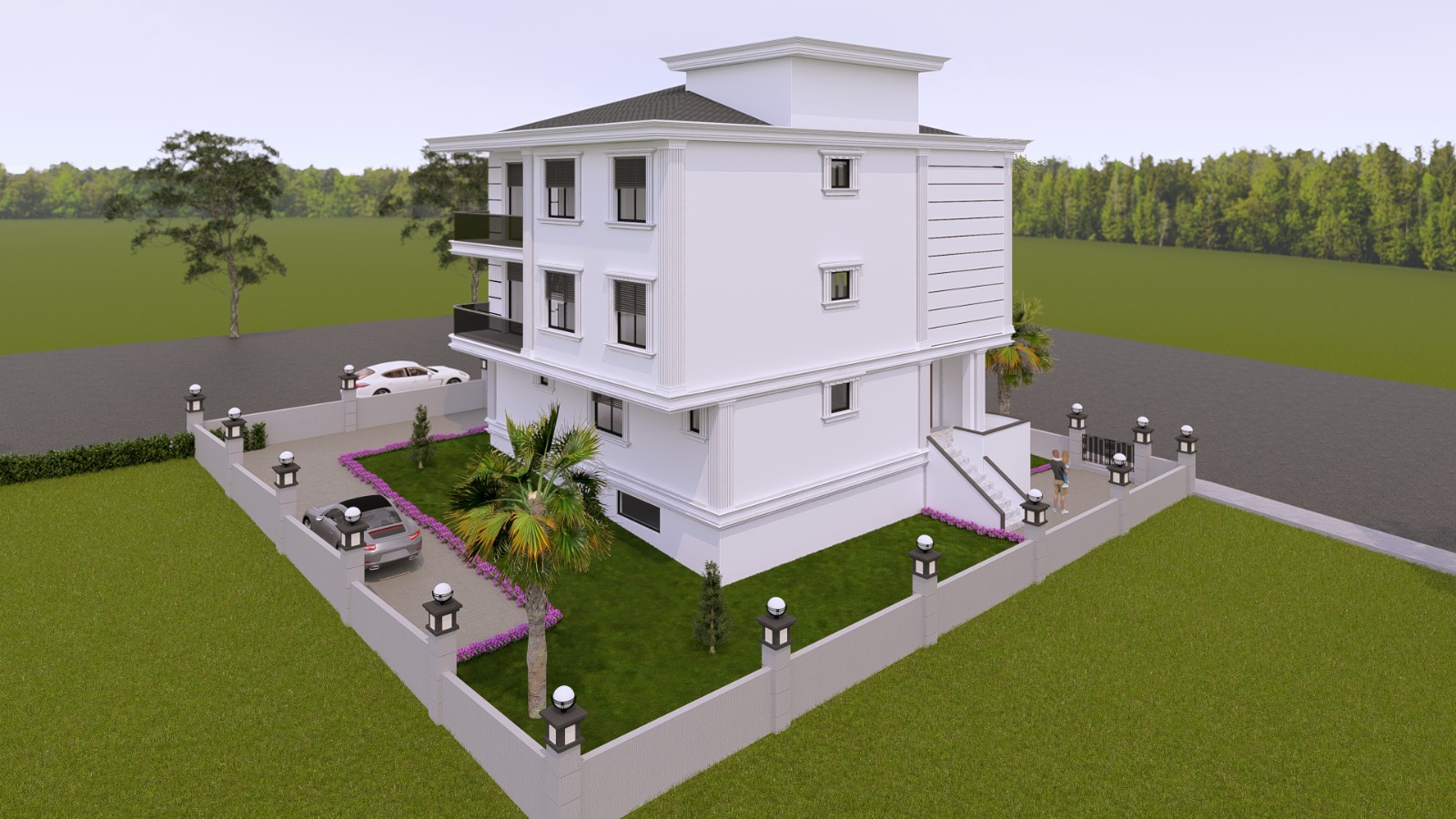 520 M² 5 Dairelik Proje