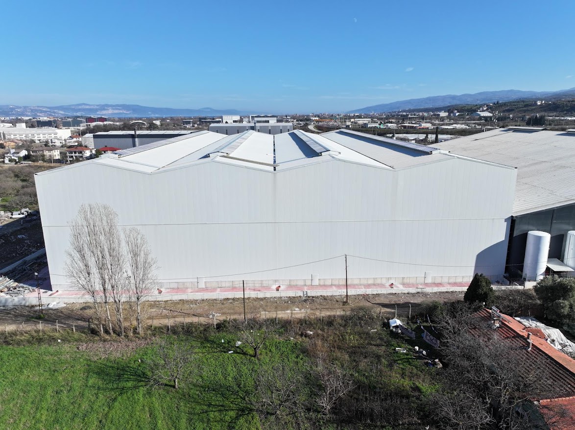 9700 M² 4 Hangarlı Çelik Yapı