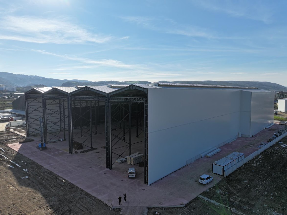 9700 M² 4 Hangarlı Çelik Yapı