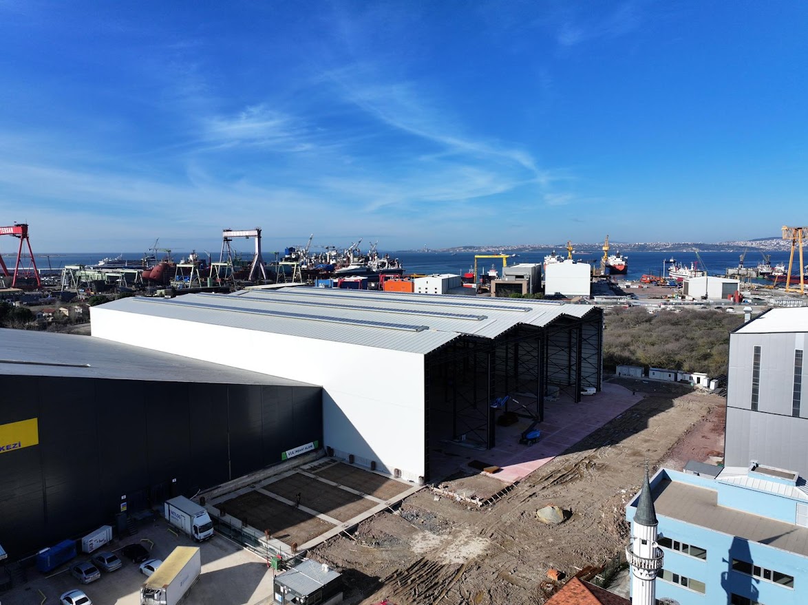 9700 M² 4 Hangarlı Çelik Yapı